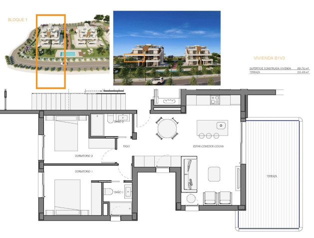Nouvelle construction - Apartment - Fuente Álamo - Hacienda del Alamo