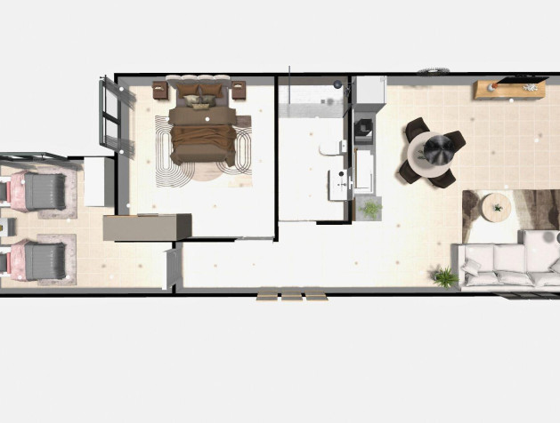 Nieuwbouw Woningen - Bungalow - Hondón de las Nieves - La Canalosa