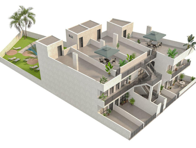 Nieuwbouw Woningen - Bungalow - Hondón de las Nieves - La Canalosa