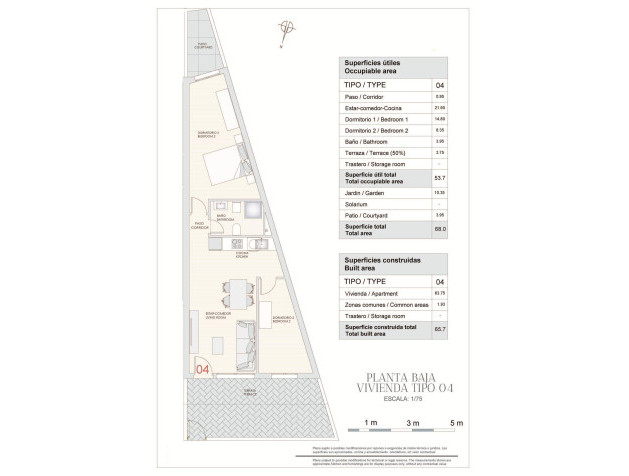 Nieuwbouw Woningen - Bungalow - Hondón de las Nieves - La Canalosa
