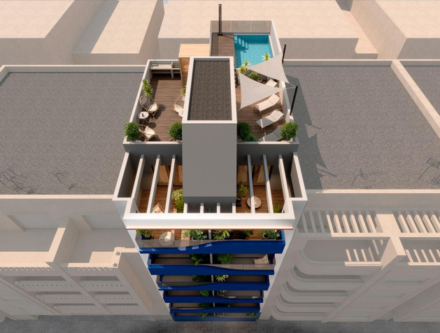 Nieuwbouw Woningen - Apartment - Torrevieja - Playa del Acequión