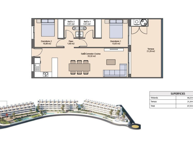 Nieuwbouw Woningen - Apartment - Finestrat - Balcón De Finestrat