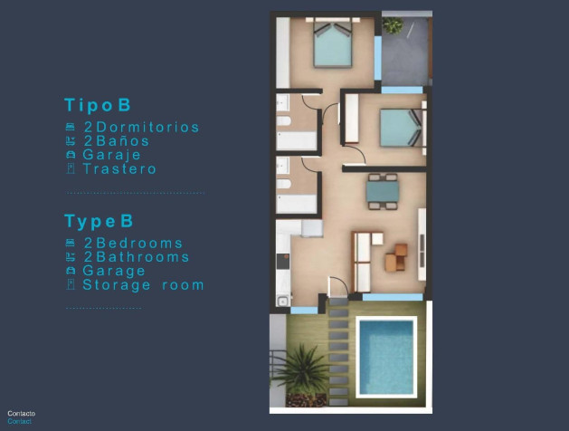 Nieuwbouw Woningen - Bungalow - San Pedro del Pinatar - Los Pinos