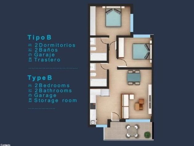 Nieuwbouw Woningen - Bungalow - San Pedro del Pinatar - Los Pinos