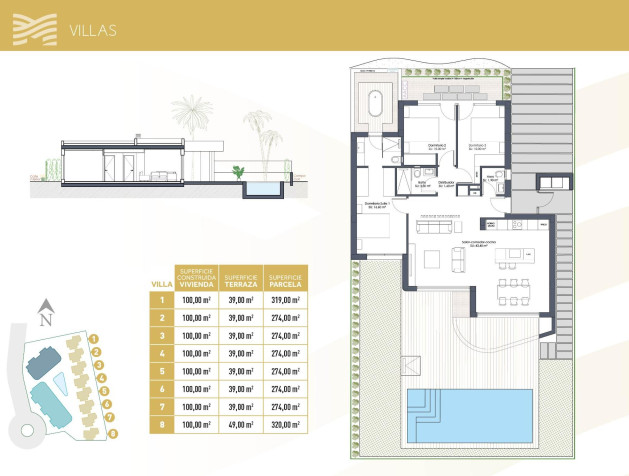 Nieuwbouw Woningen - Villa - Los Alcazares - Serena Golf