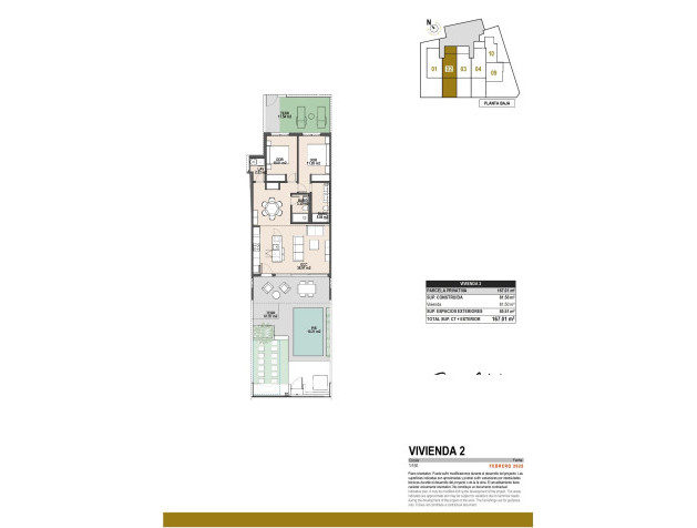 Nieuwbouw Woningen - Bungalow - Pilar de la Horadada - parques de Andromeda
