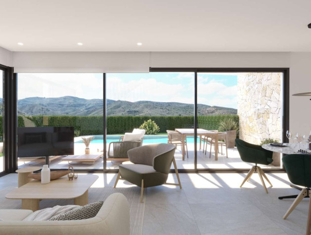 Nieuwbouw Woningen - Semi-Detached Villa - Monforte del Cid - Font del Llop