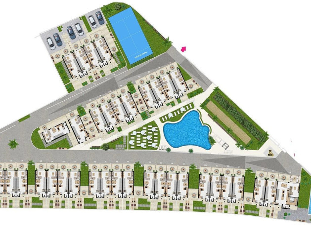 New Build - Town House - El Ràfol D'Almúnia - Urbanizacion La Almunia