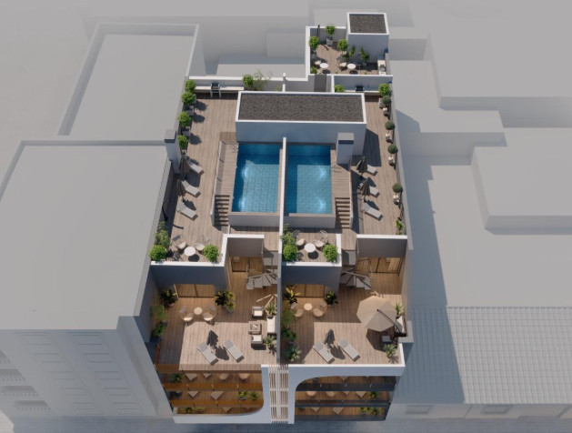 Nouvelle construction - Attique - Torrevieja - Centro