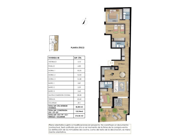Nouvelle construction - Attique - Torrevieja - Centro