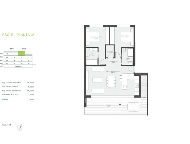 Nouvelle construction - Attique - Orihuela - Las Colinas Golf
