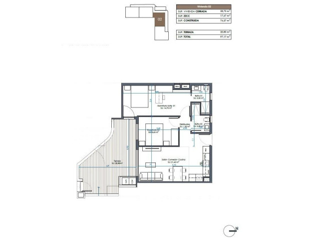 Nieuwbouw Woningen - Apartment - Guardamar del Segura - Camino del Puerto