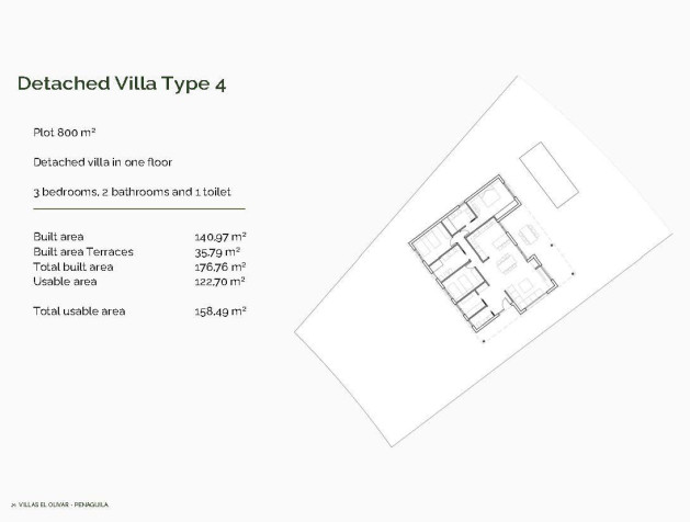 Nieuwbouw Woningen - Villa - Penaguila - El Olivar