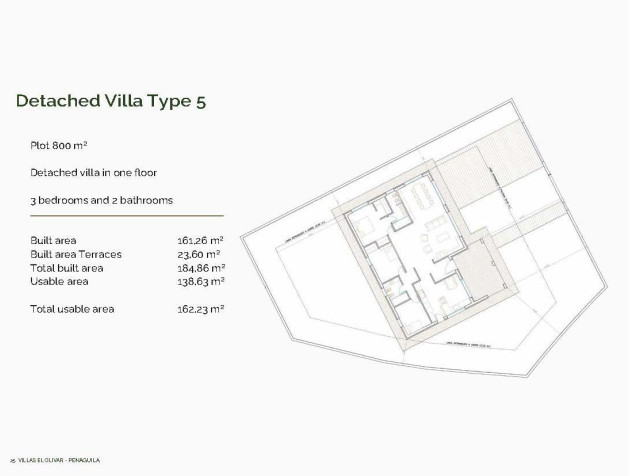 Nieuwbouw Woningen - Villa - Penaguila - El Olivar