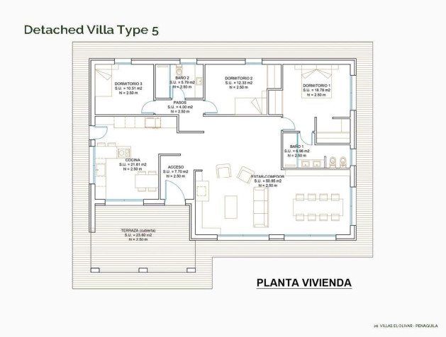 Nieuwbouw Woningen - Villa - Penaguila - El Olivar