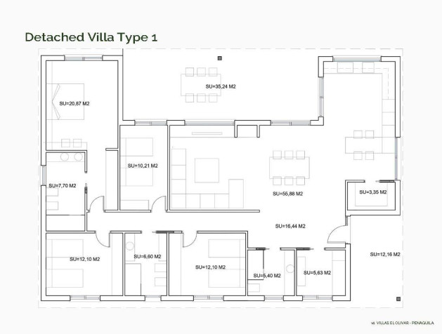 Nieuwbouw Woningen - Villa - Penaguila - El Olivar