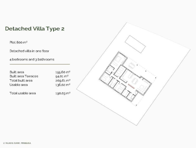 Nieuwbouw Woningen - Villa - Penaguila - El Olivar