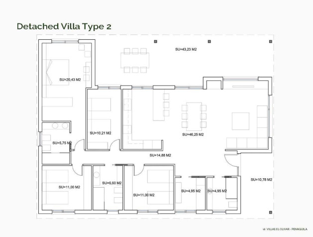 Nieuwbouw Woningen - Villa - Penaguila - El Olivar