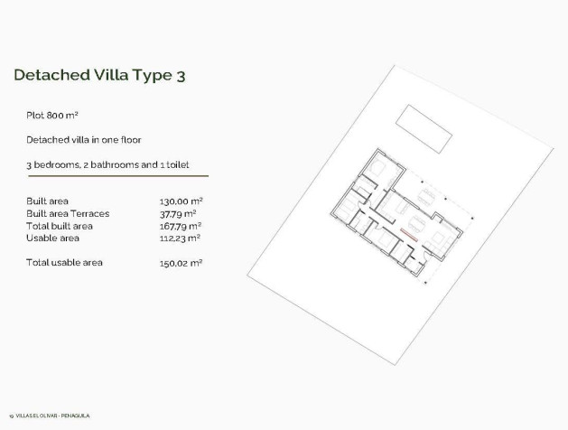 Nieuwbouw Woningen - Villa - Penaguila - El Olivar