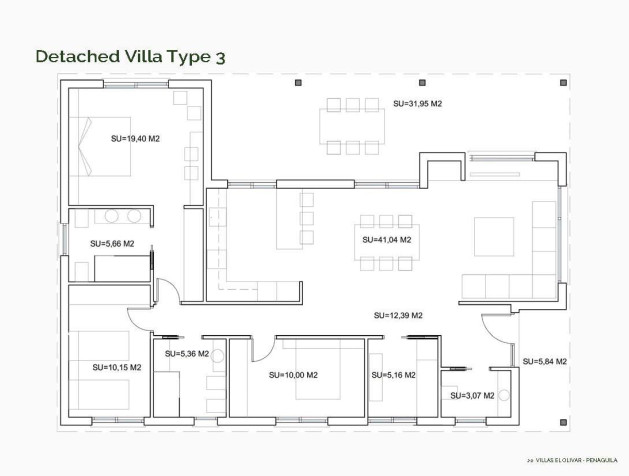 Nieuwbouw Woningen - Villa - Penaguila - El Olivar