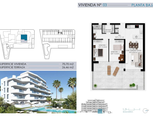 Nouvelle construction - Apartment - Pilar de la Horadada - Mil Palmeras