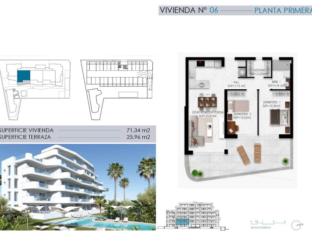Nouvelle construction - Apartment - Pilar de la Horadada - Mil Palmeras