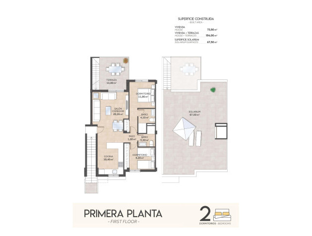 Nouvelle construction - Bungalow - San Miguel de Salinas - La Cañada