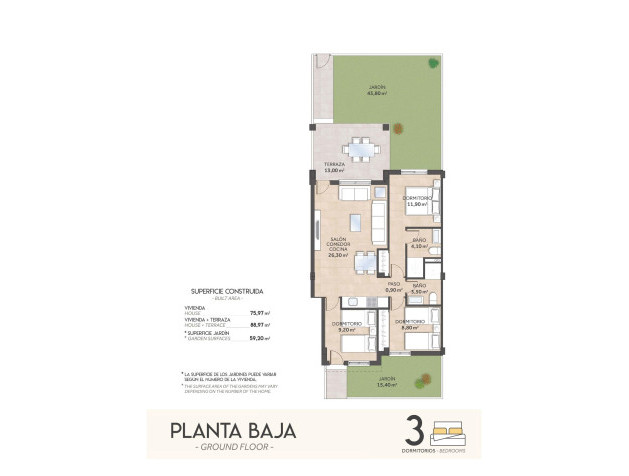 Nouvelle construction - Bungalow - San Miguel de Salinas - La Cañada