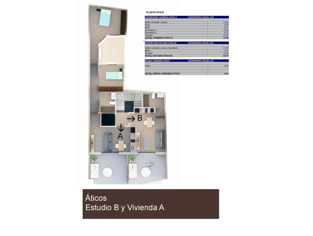 Nouvelle construction - Attique - Torrevieja - Centro