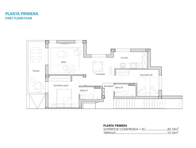 Nouvelle construction - Apartment - Torre Pacheco - Santa Rosalia Lake And Life Resort