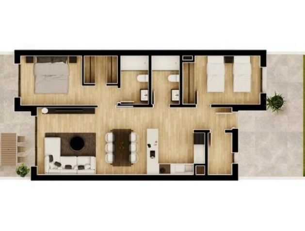 Nieuwbouw Woningen - Apartment - Monforte del Cid - Alenda Golf