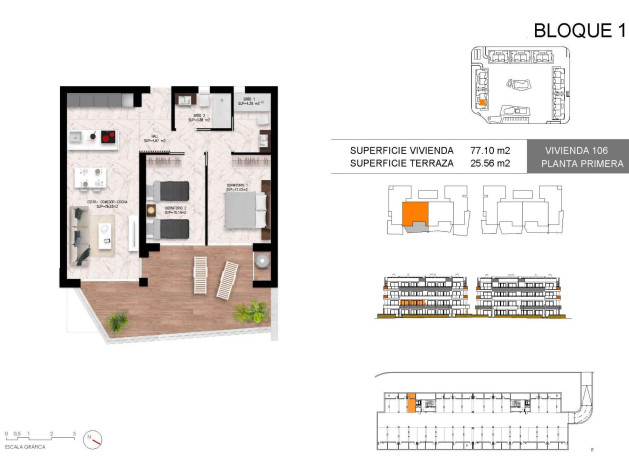Nouvelle construction - Apartment - Torrevieja - La Siesta