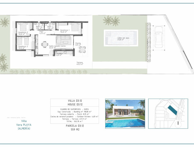 Nieuwbouw Woningen - Villa - Vera - Pueblo Salinas