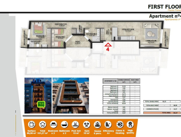 New Build - Apartment - Torrevieja - Playa de El Cura