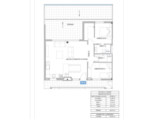 New Build - Penthouse - Villajoyosa - Cala de Finestrat