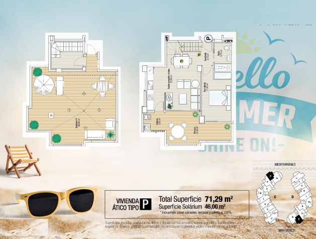 Nieuwbouw Woningen - Penthouse - La Manga del Mar Menor - La Manga
