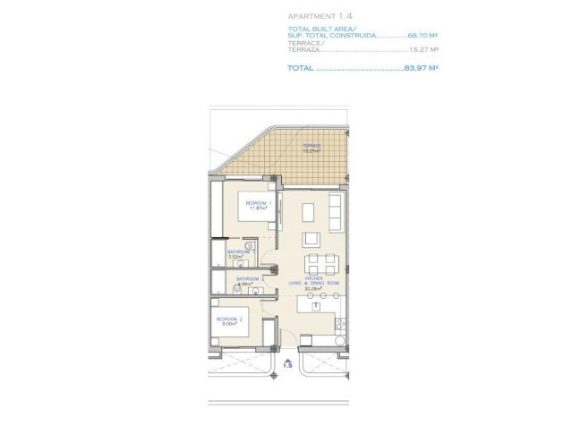 Nouvelle construction - Apartment - Los Alcazares - Serena Golf