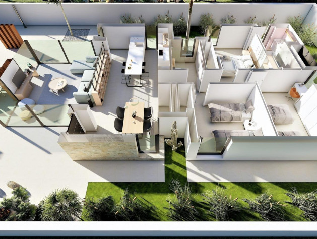 Nouvelle construction - Villa - San Fulgencio - El Oasis