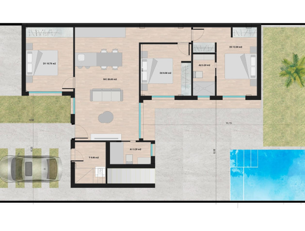 Nouvelle construction - Villa - Torre Pacheco - Roldán