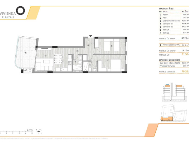 Nouvelle construction - Attique - Torrevieja - Centro