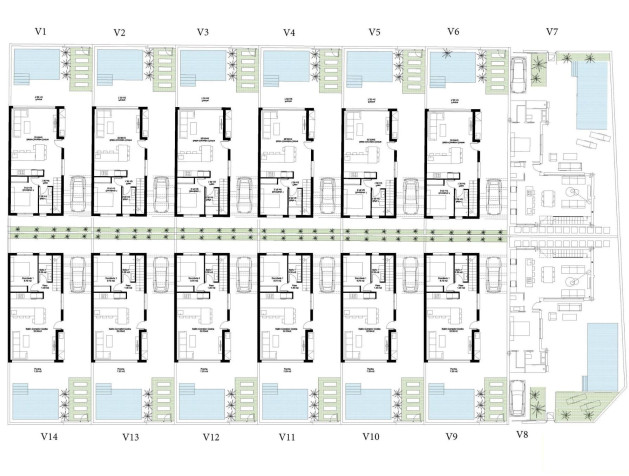 Nieuwbouw Woningen - Villa - San Javier - Parque de los leones