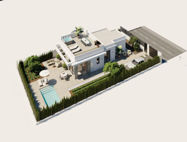 Nieuwbouw Woningen - Villa - Fuente Álamo - Hacienda Del Álamo Golf