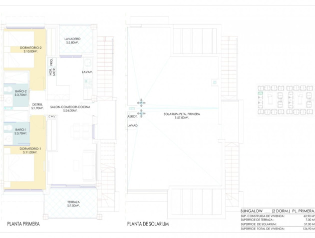 New Build - Bungalow - Torrevieja - Los Balcones