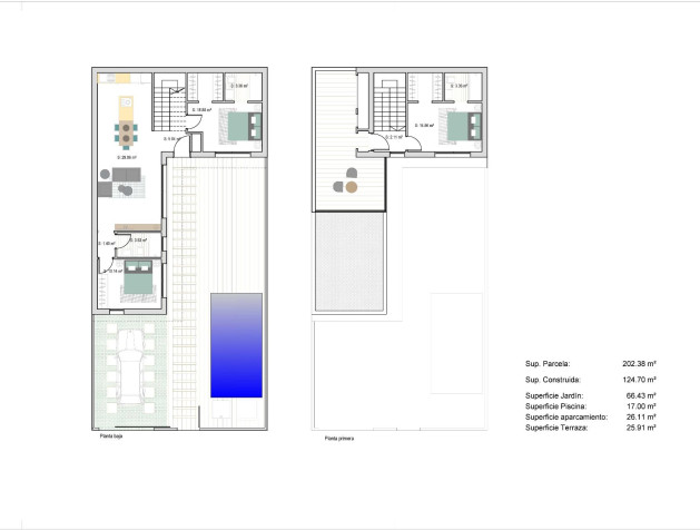 Nieuwbouw Woningen - Town House - San Javier - Parque del doce