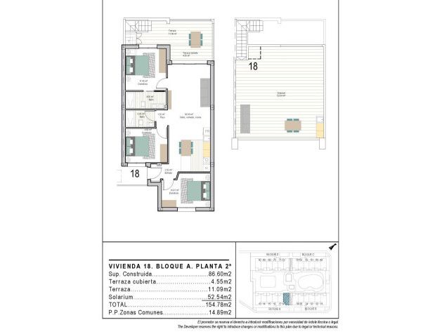New Build - Penthouse - Torre Pacheco - San Cayetano