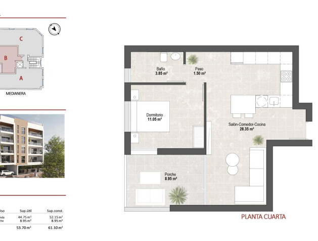 Nieuwbouw Woningen - Penthouse - San Pedro del Pinatar - Lo Pagan