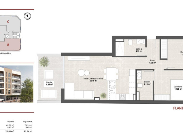 Nieuwbouw Woningen - Apartment - San Pedro del Pinatar - Lo Pagan