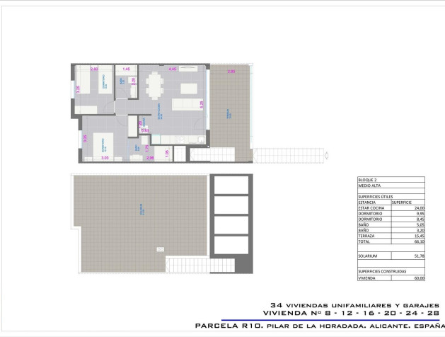 Nieuwbouw Woningen - Bungalow - Pilar de la Horadada - pueblo