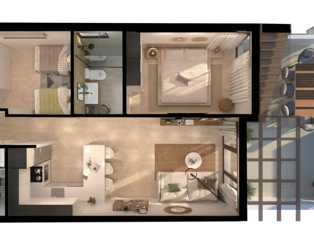 Nouvelle construction - Apartment - Vera - Vera Playa