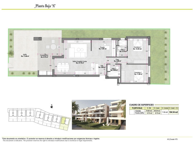 Nouvelle construction - Apartment - Alhama De Murcia - Condado De Alhama